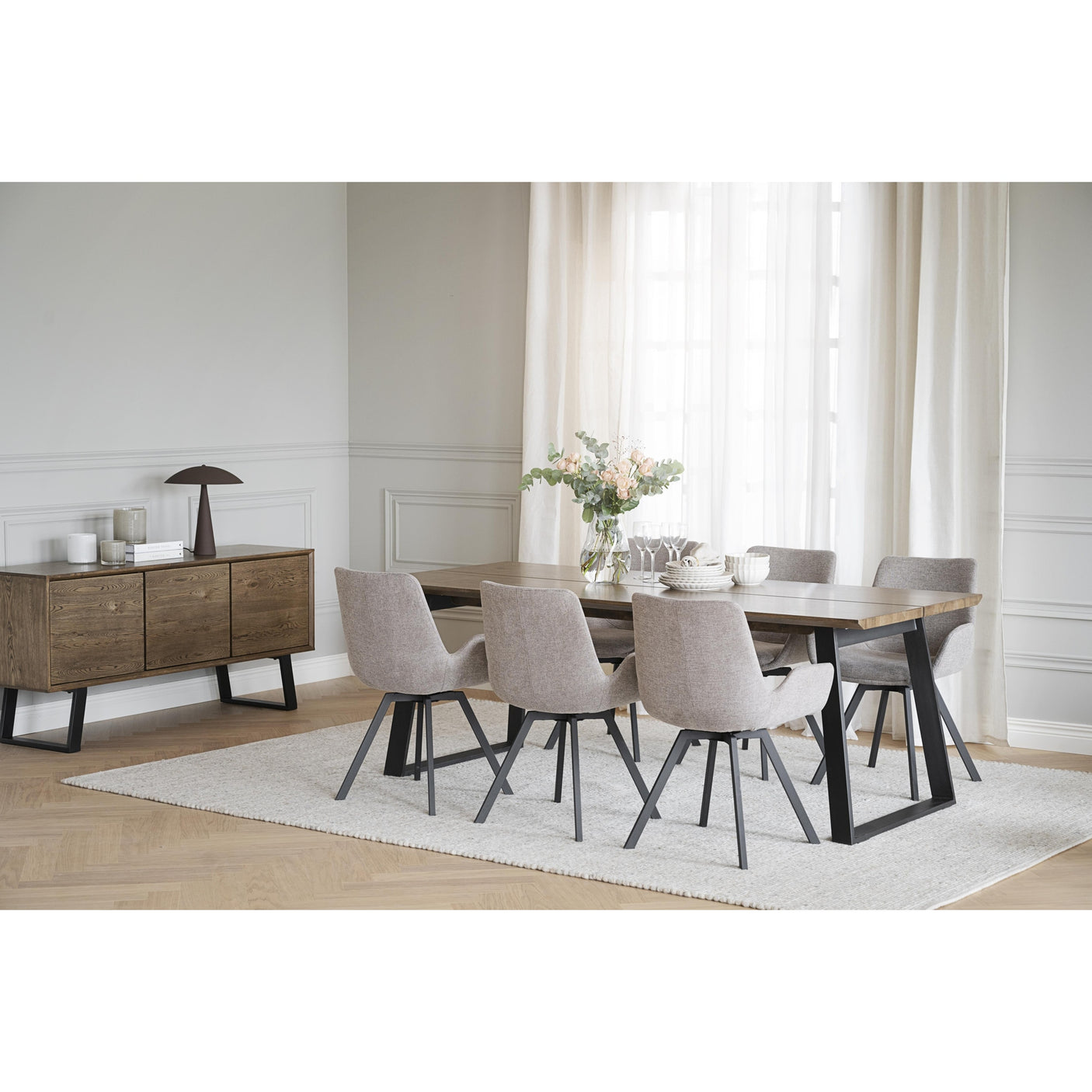 Melville spisebord 210x95 Rowico Spisebord