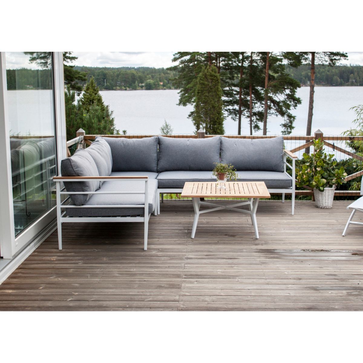 Mexico Corner Sofa Set Venture Design Loungegruppe