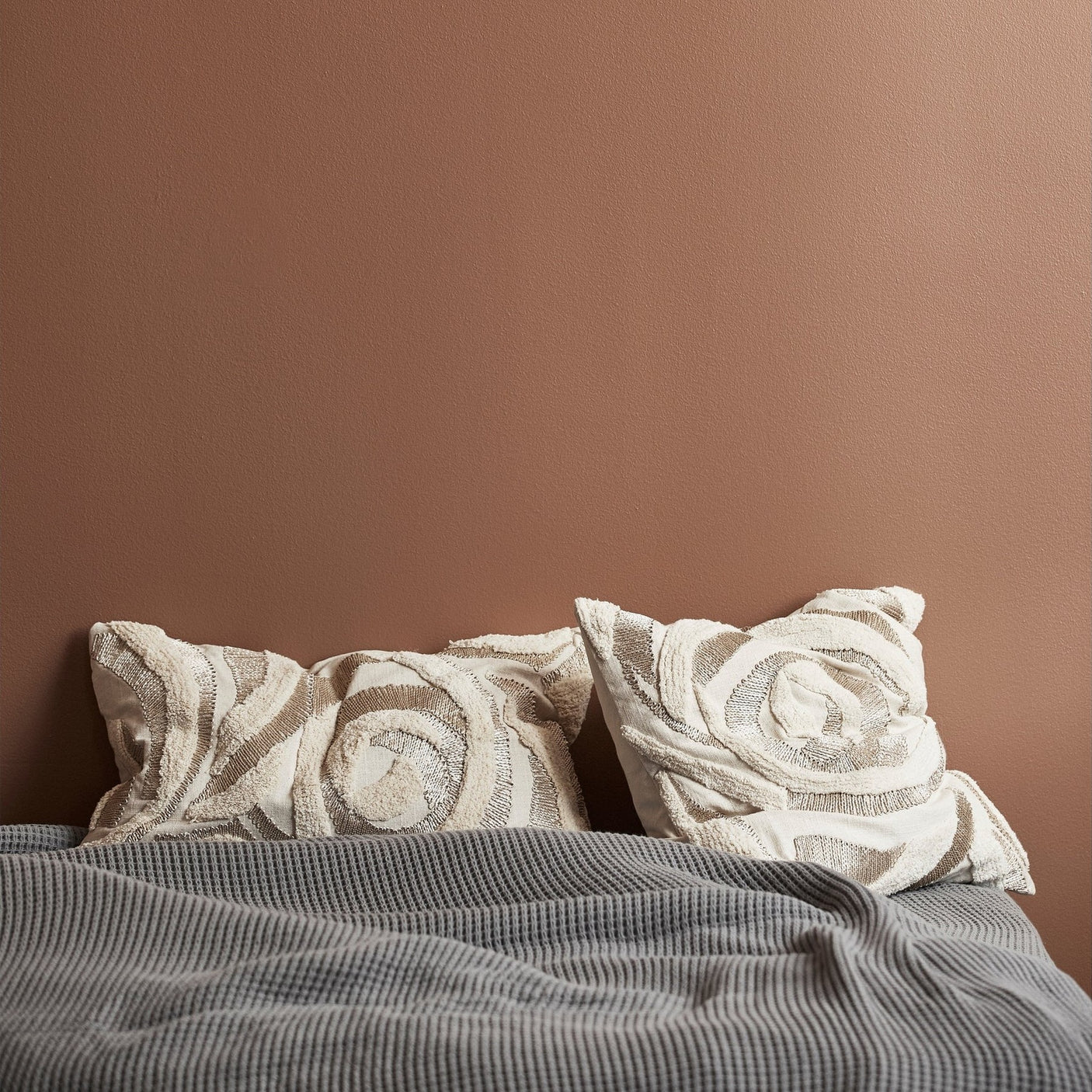 ALBALI bomullskamper - krem Nordal PILLOWS