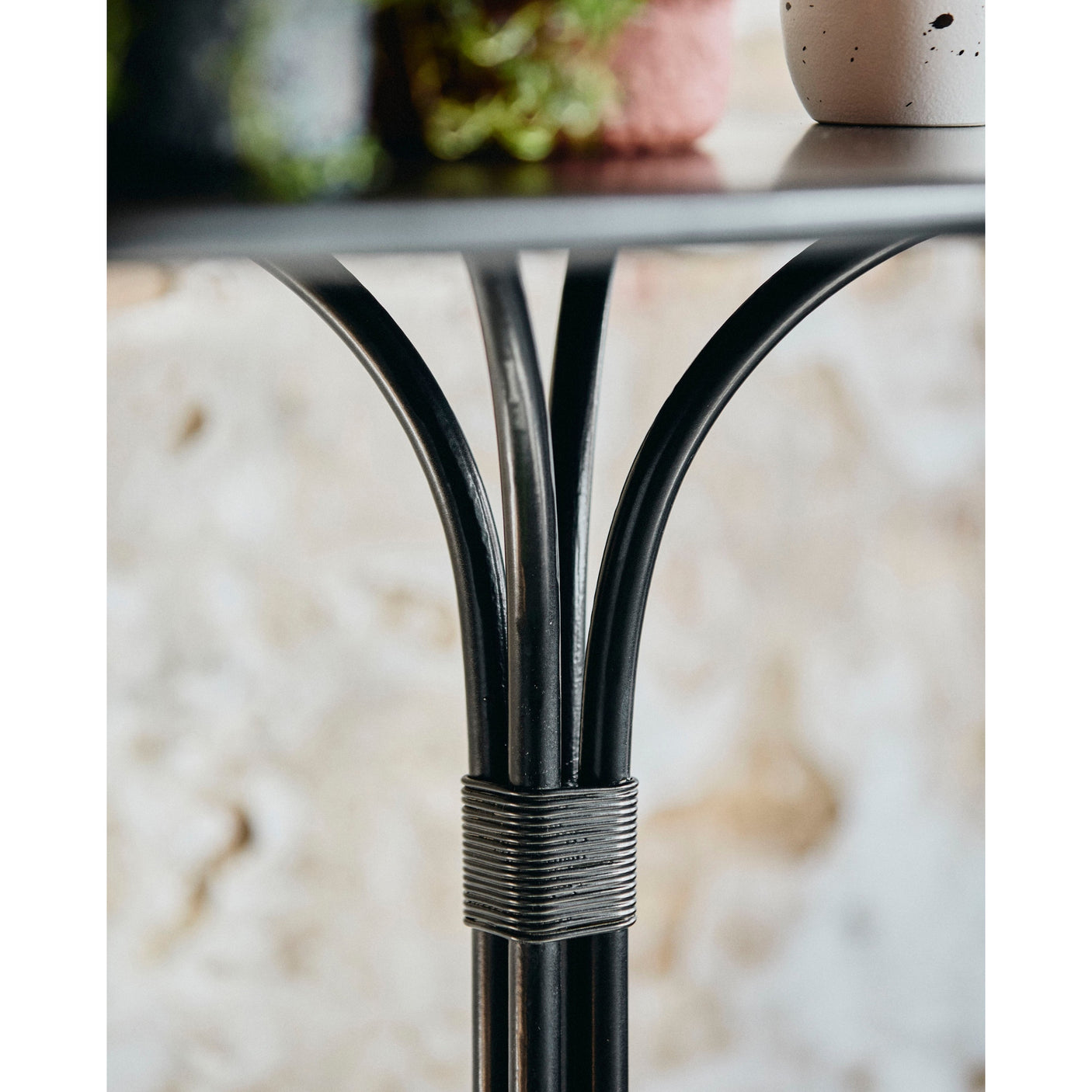 OLIVO hagebord - sort Nordal GARDEN FUR