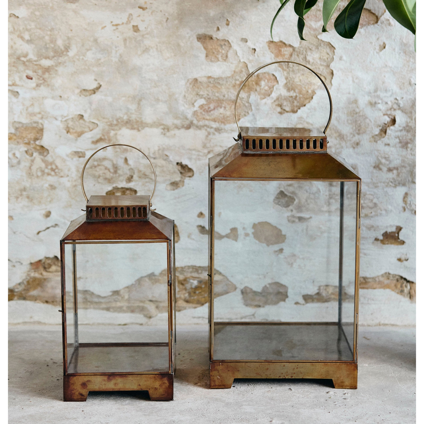 BITRA lanterne, S - messing Nordal LANTERNER