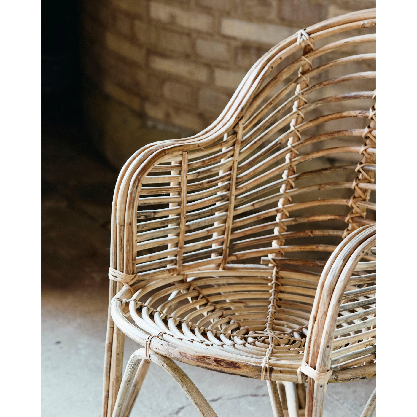 CANIA bambus stol - natur Nordal CHAIRS+ARM