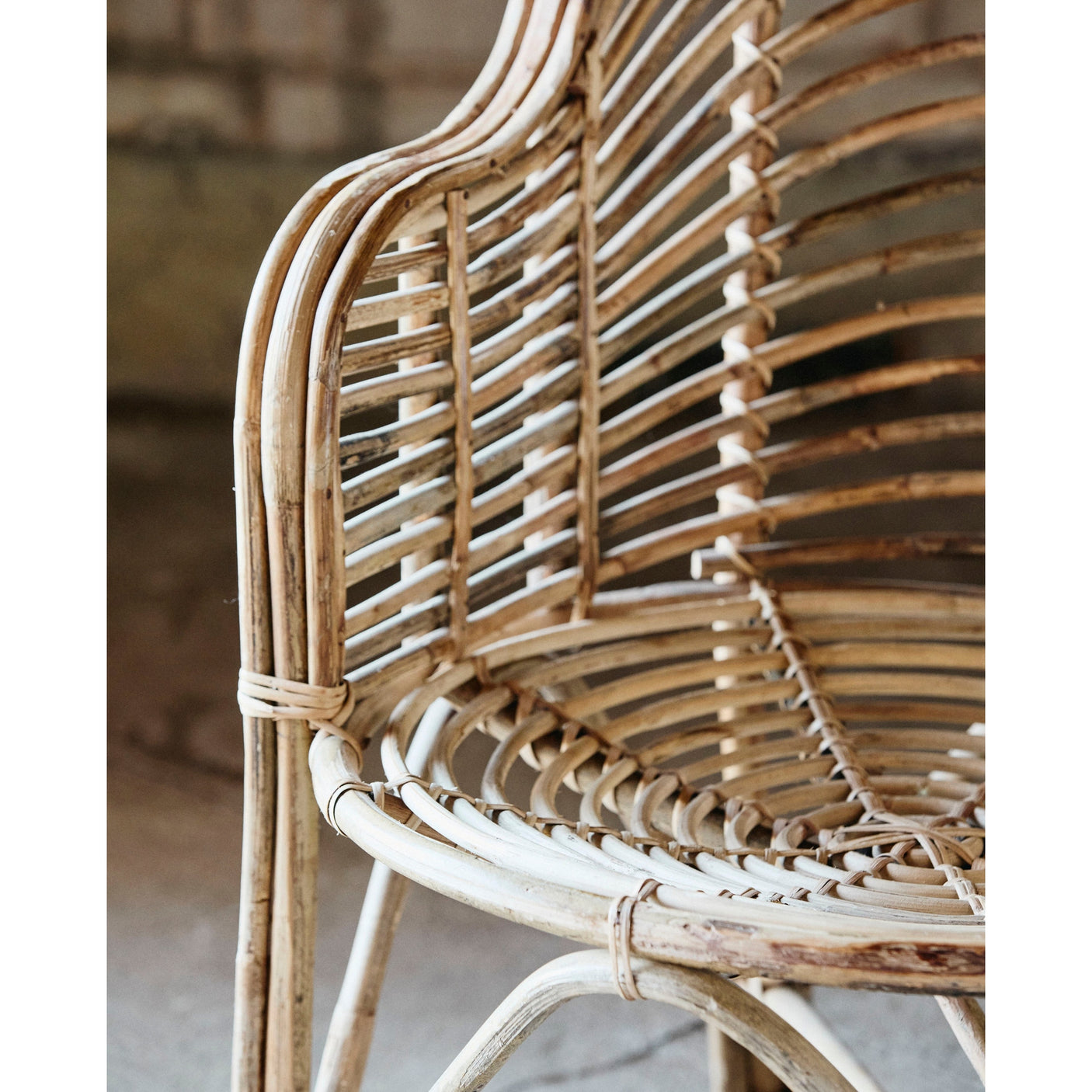 CANIA bambus stol - natur Nordal CHAIRS+ARM