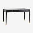 EMS desk w/2 drawers, S - svart Nordal TABLES