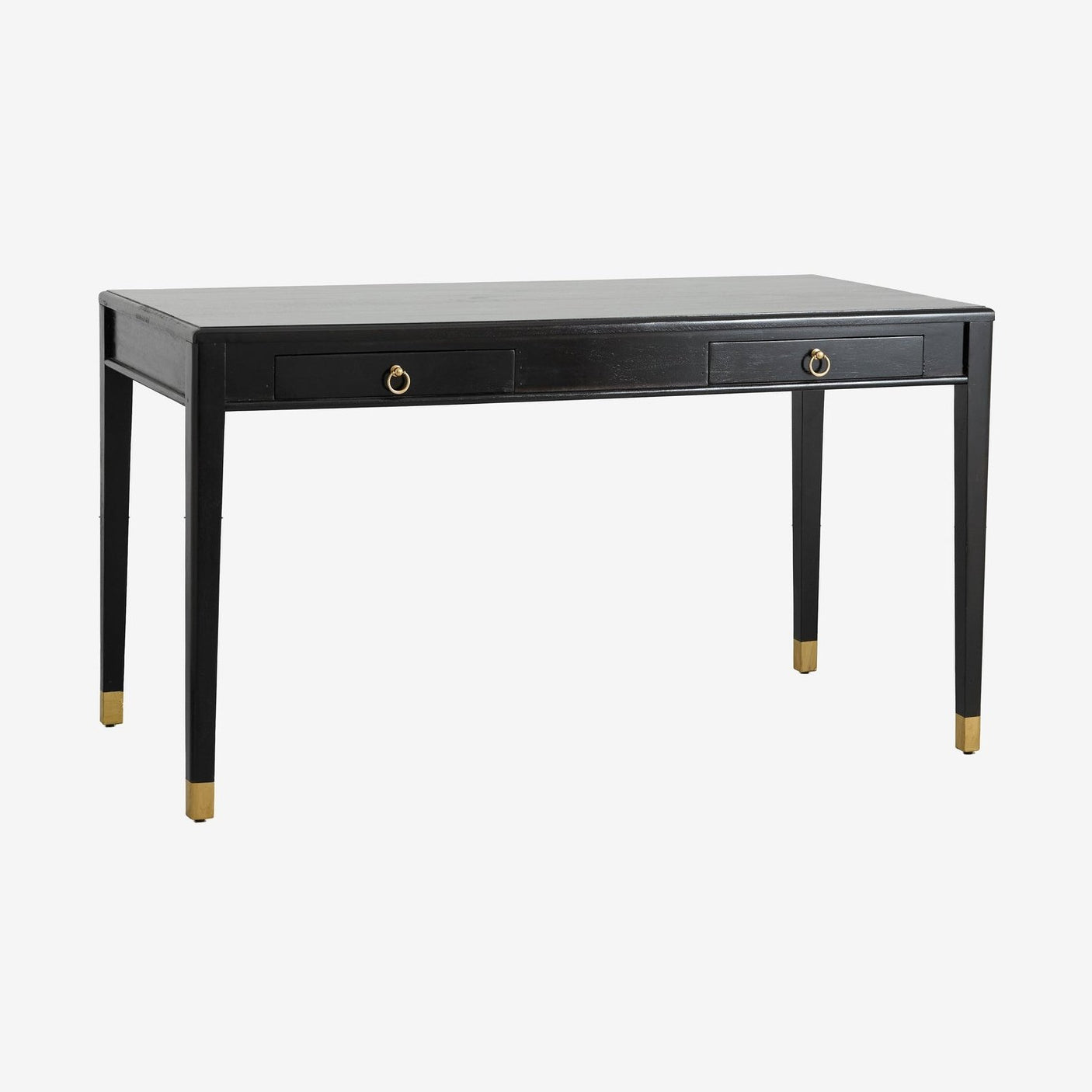 EMS desk w/2 drawers, S - svart Nordal TABLES