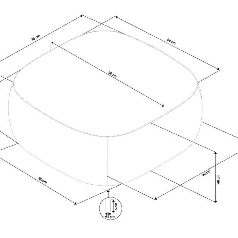 Norris foot stool Rowico Pall