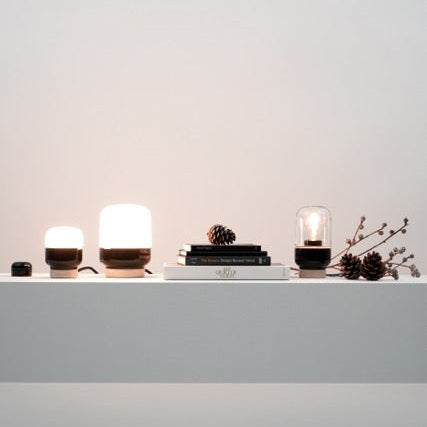 Ohm T 140/190 Klart Glass Bordlampe E27 IP20 Ifö Electric AB Bordlampe