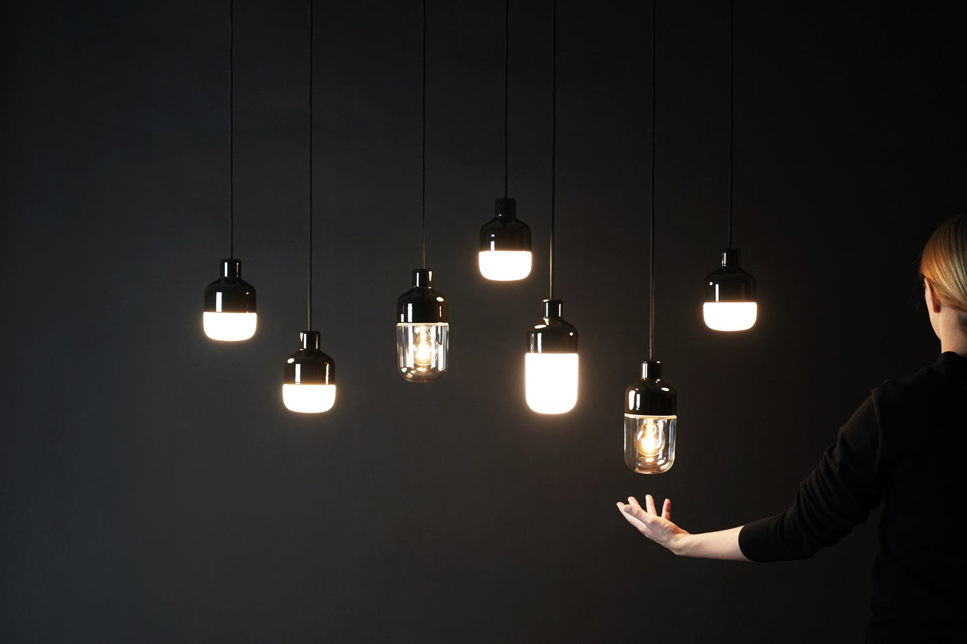 Ohm P Matt Opal Taklampe E27 IP44 Ifö Electric Taklampe