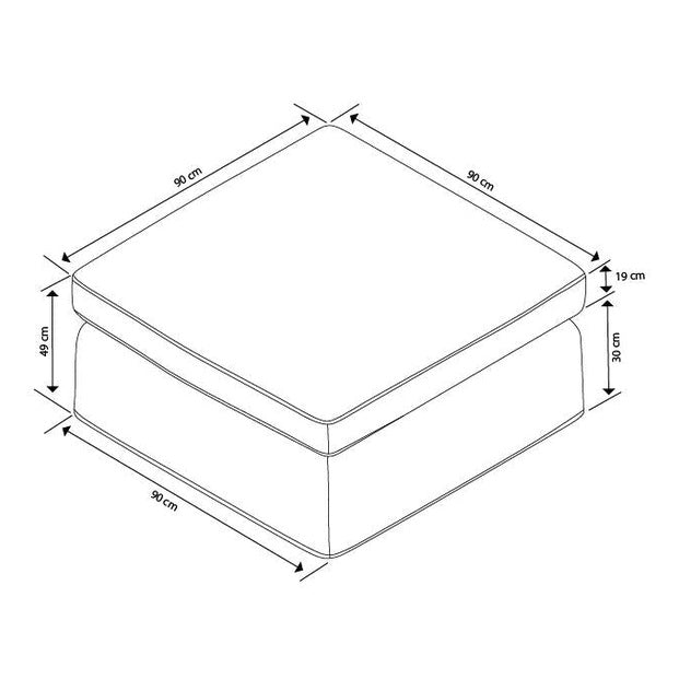 Peyton foot stool Rowico Sofa