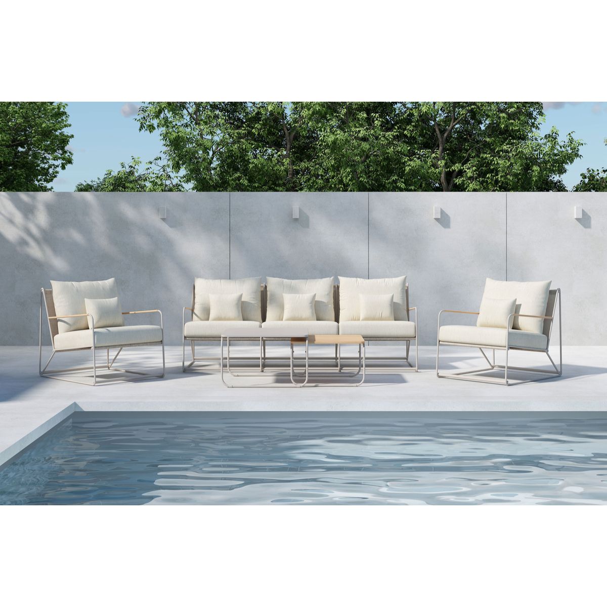 Palazzo Sofa Set Venture Design Loungegruppe