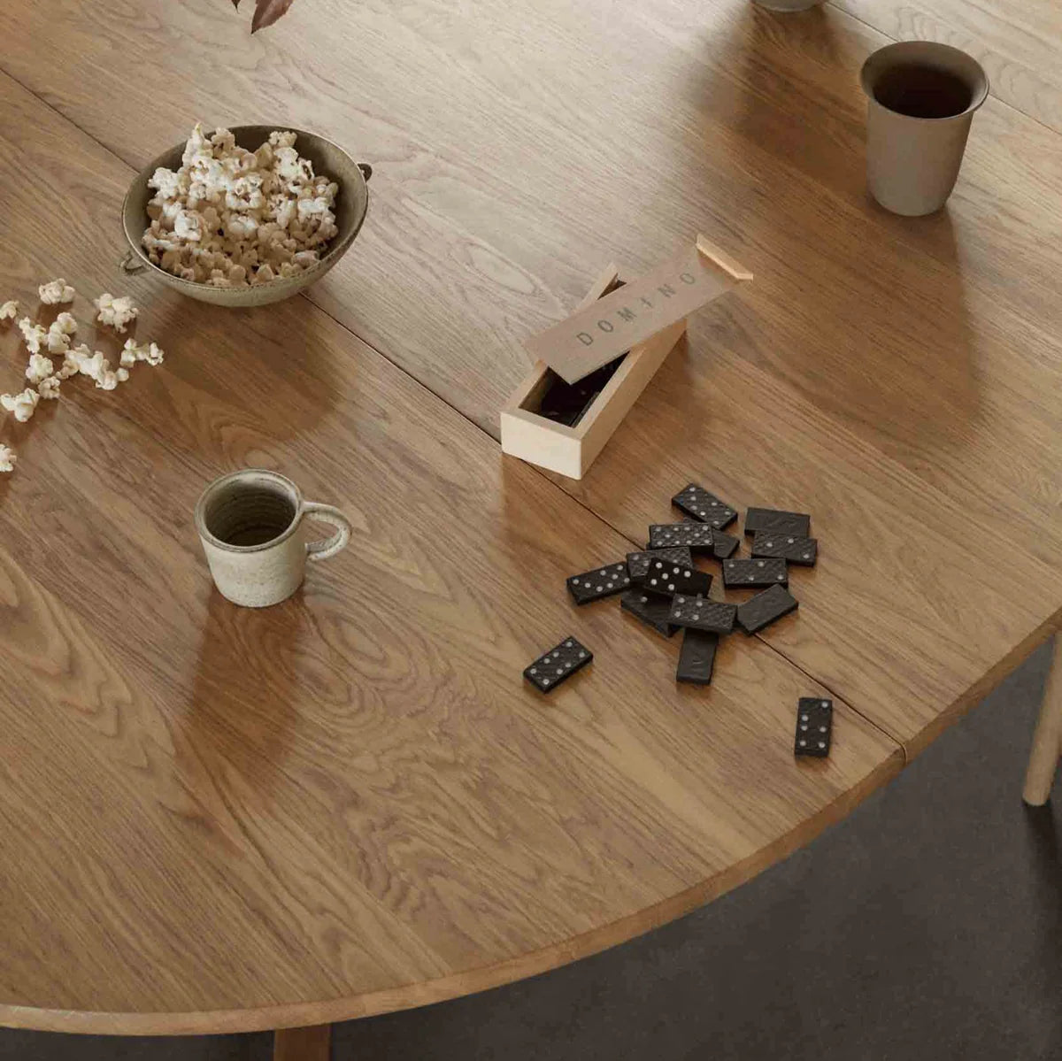 C69E - Ry - Spisebord med 2 ekstra plater FDB Møbler Spisebord