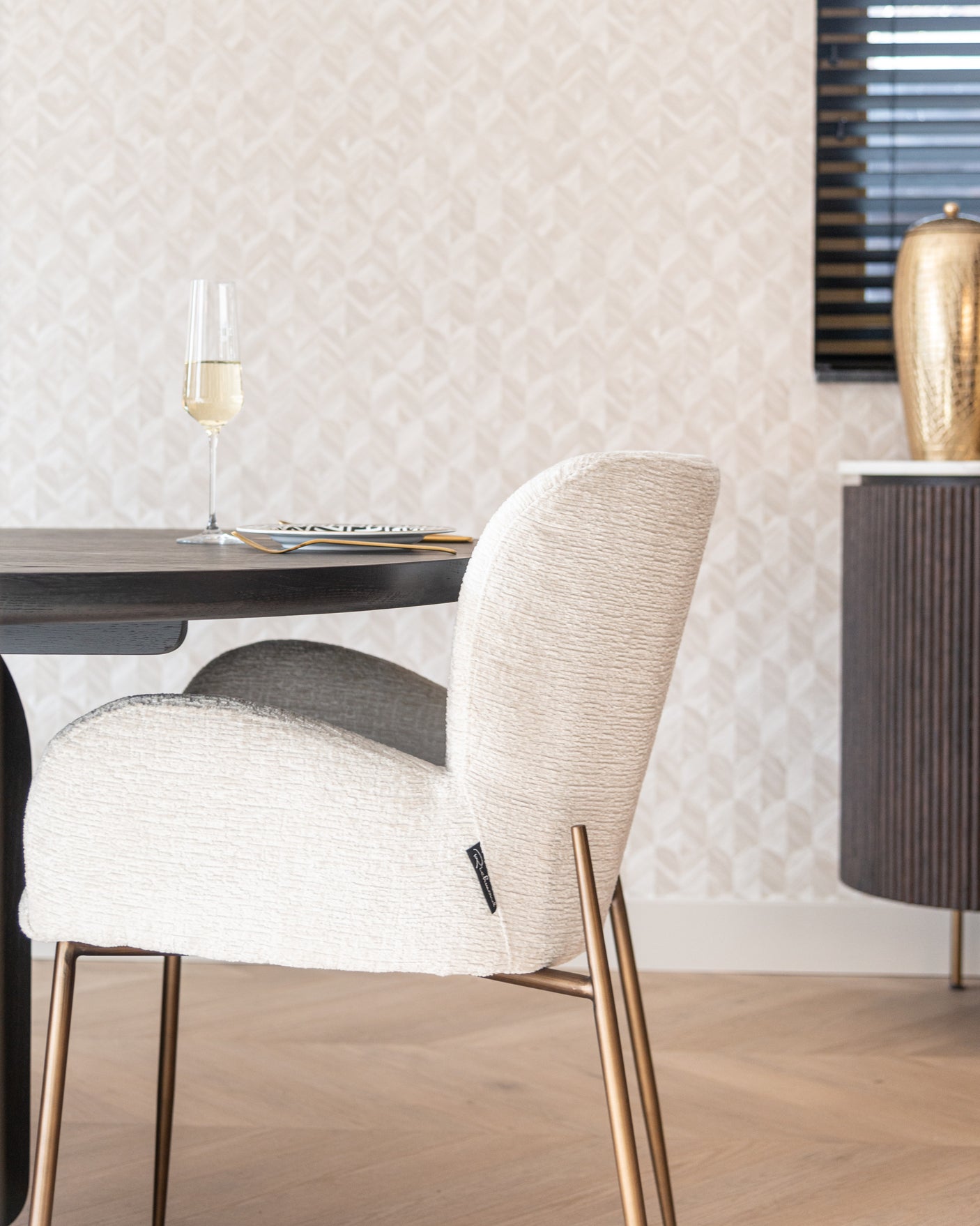 Spisestol Amber cream fusion Richmond Interiors Spisestol