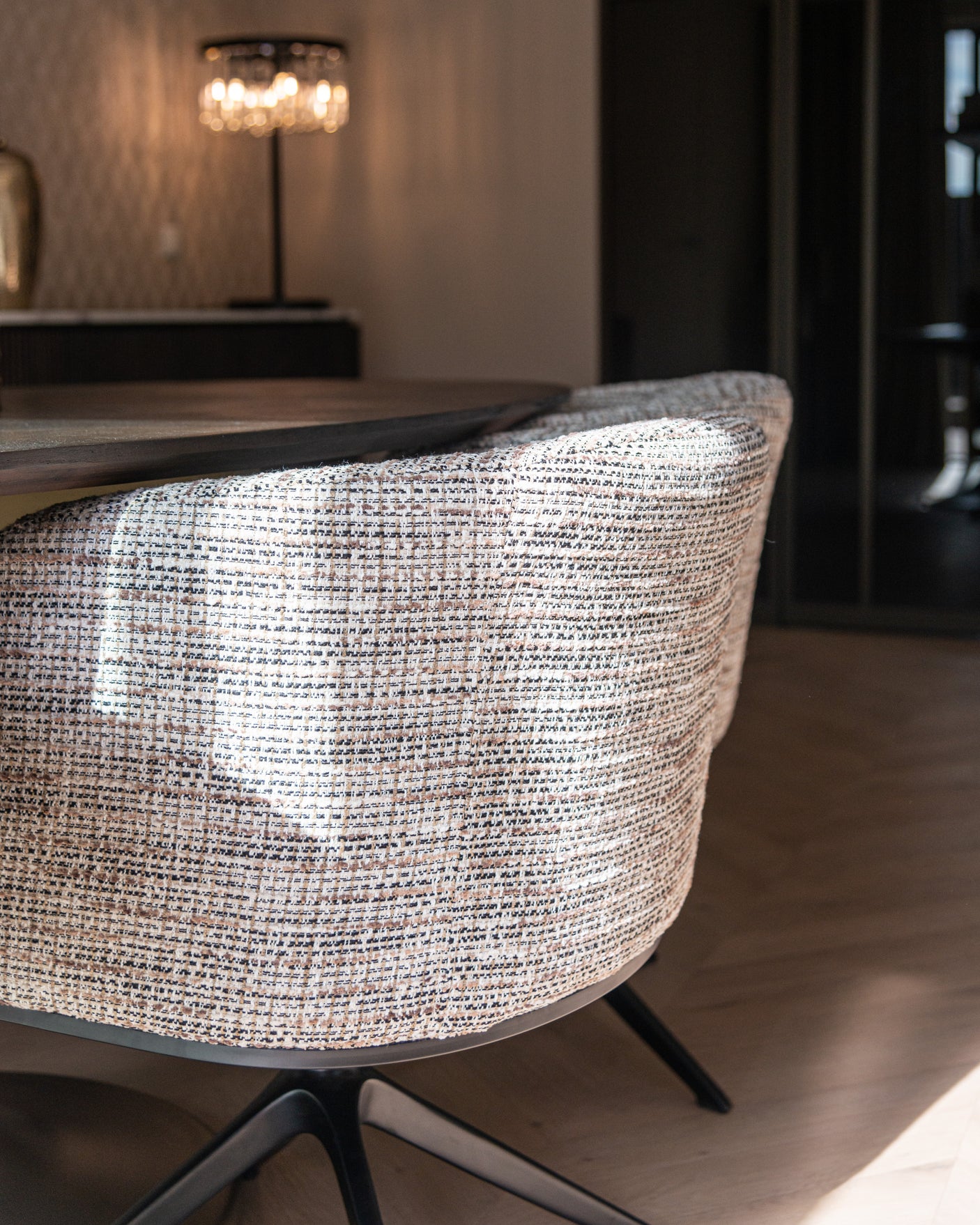Spisebordsstol Cheyenne trendy natur dreibar Richmond Interiors Spisestol