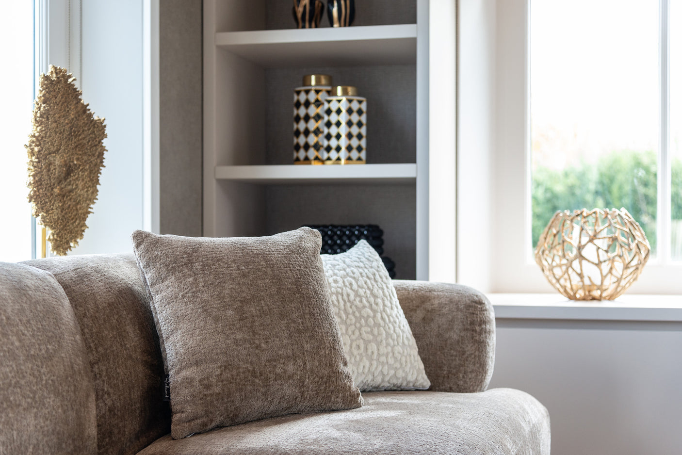 Oppbevaringsboks Batool svart liten Richmond Interiors Oppbevaring