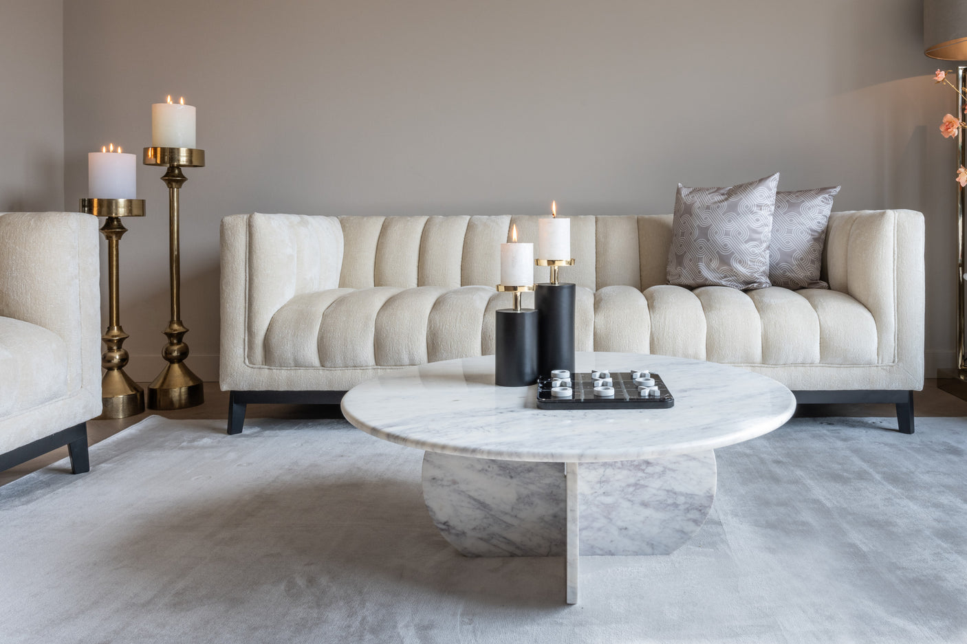 Dekorativt spill Trixi svart/hvit Richmond Interiors Pynteartikler