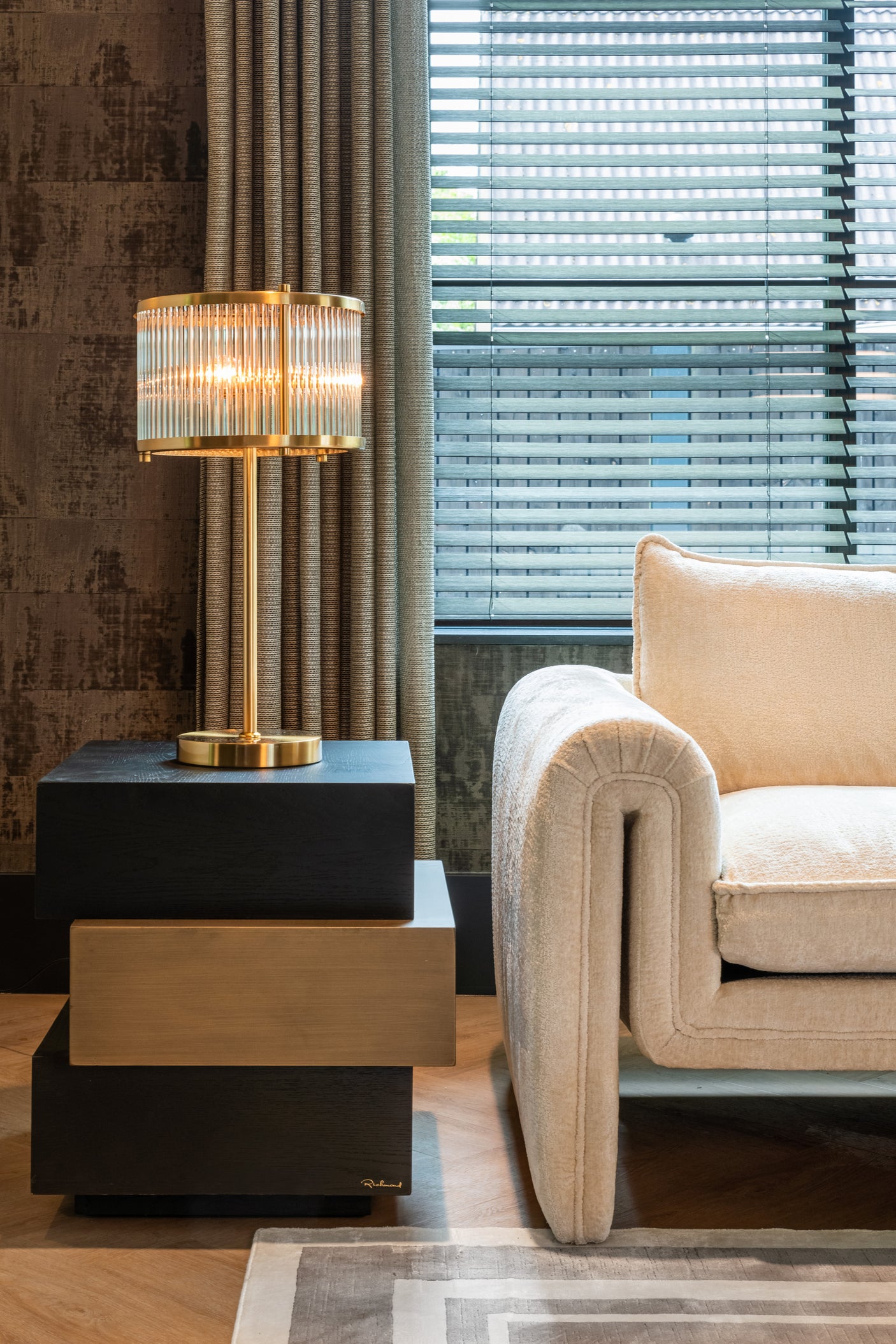 Endebord Cambon mørk kaffe Richmond Interiors Sidebord