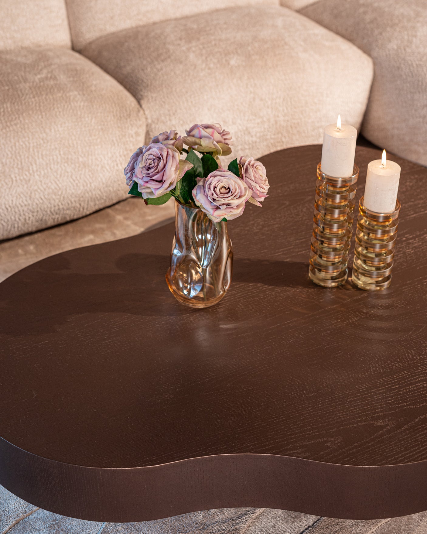 Salongbord Bogor bronse sett med 2 Richmond Interiors Sofabord