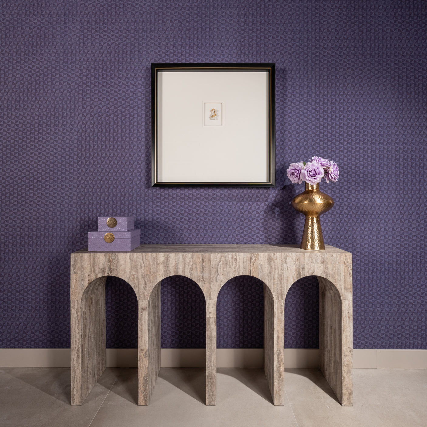 Oppbevaringsboks Joelle lilla liten Richmond Interiors Oppbevaring