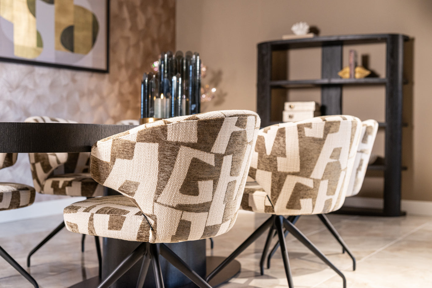 Orkanlys Daisey røyk liten Richmond Interiors Lanterne og lysglass