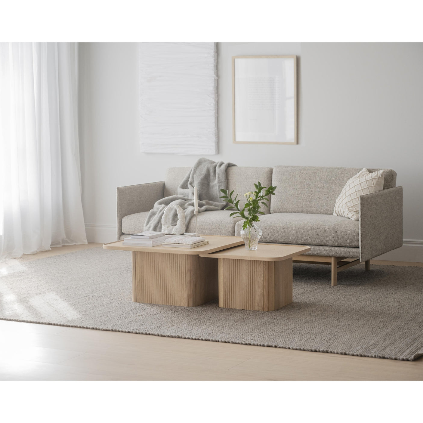 Sullivan sofabord 80x80 Rowico Sofabord