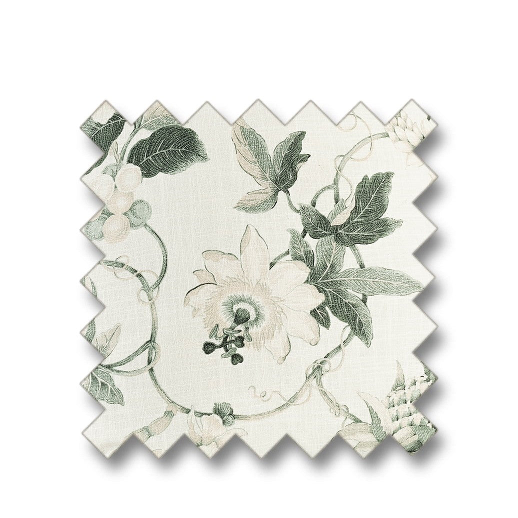 MABELLE Offwhite/Grønn Artwood Tekstil