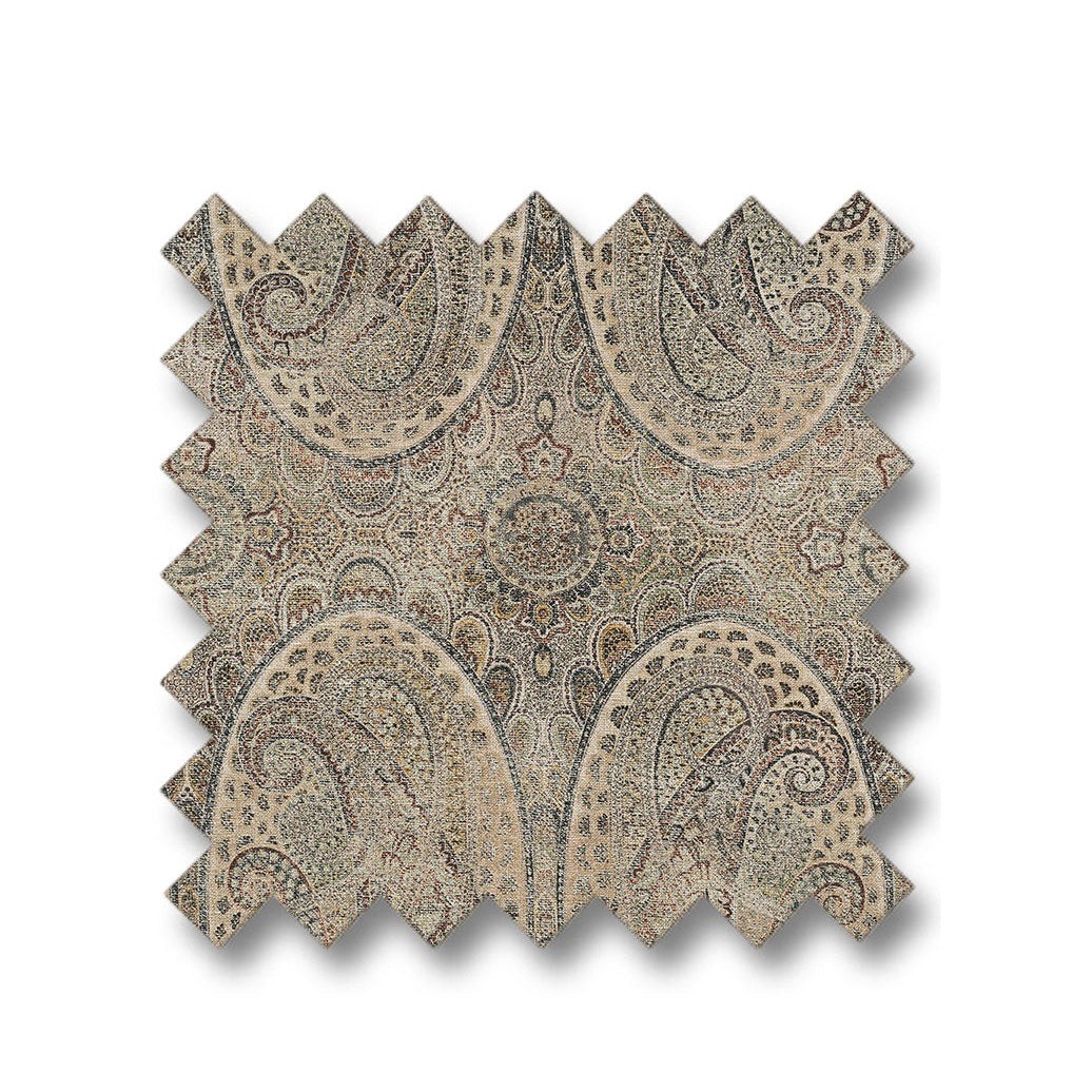 SHELDON paisley brun Artwood Tekstil