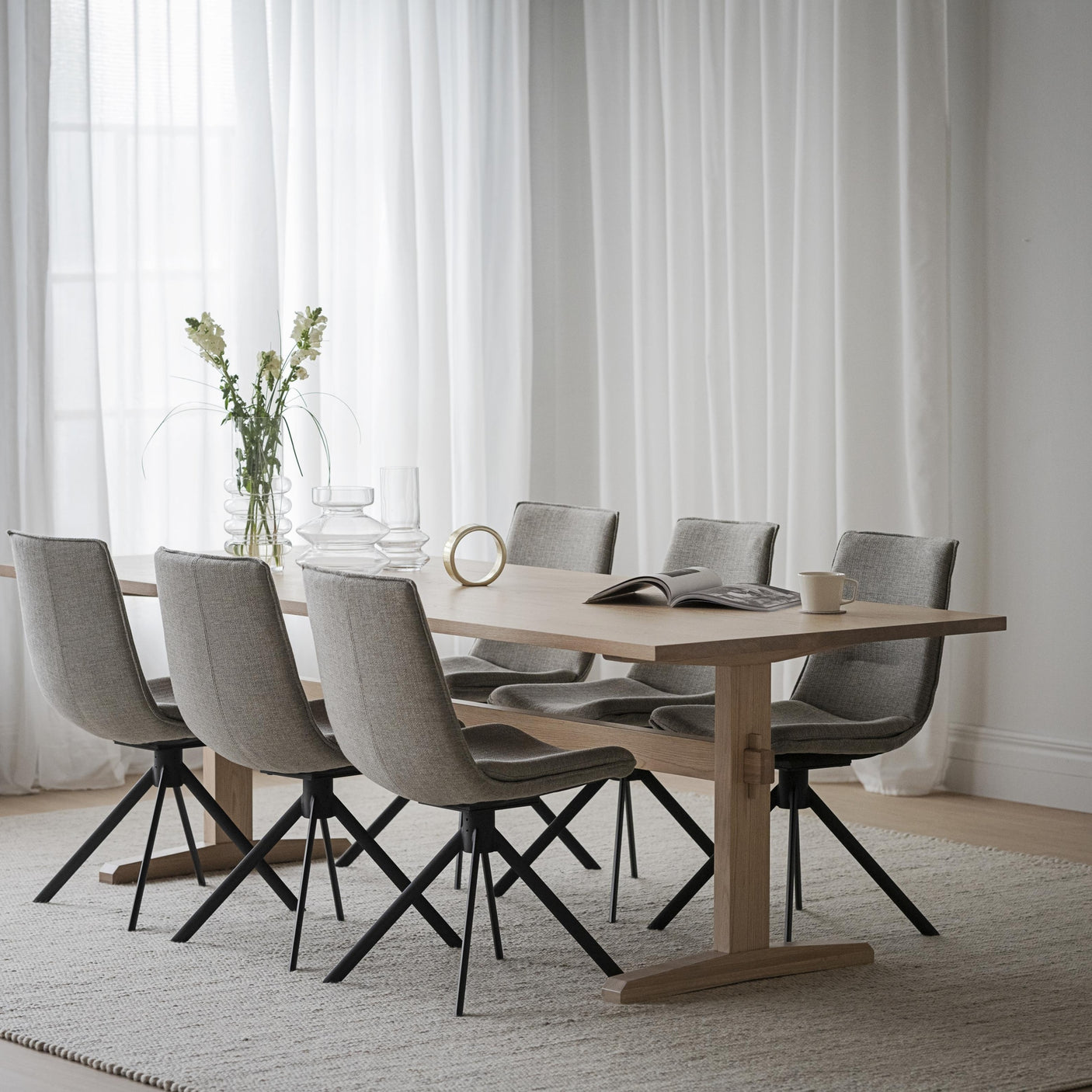 Lowell spisestol Rowico Spisestol