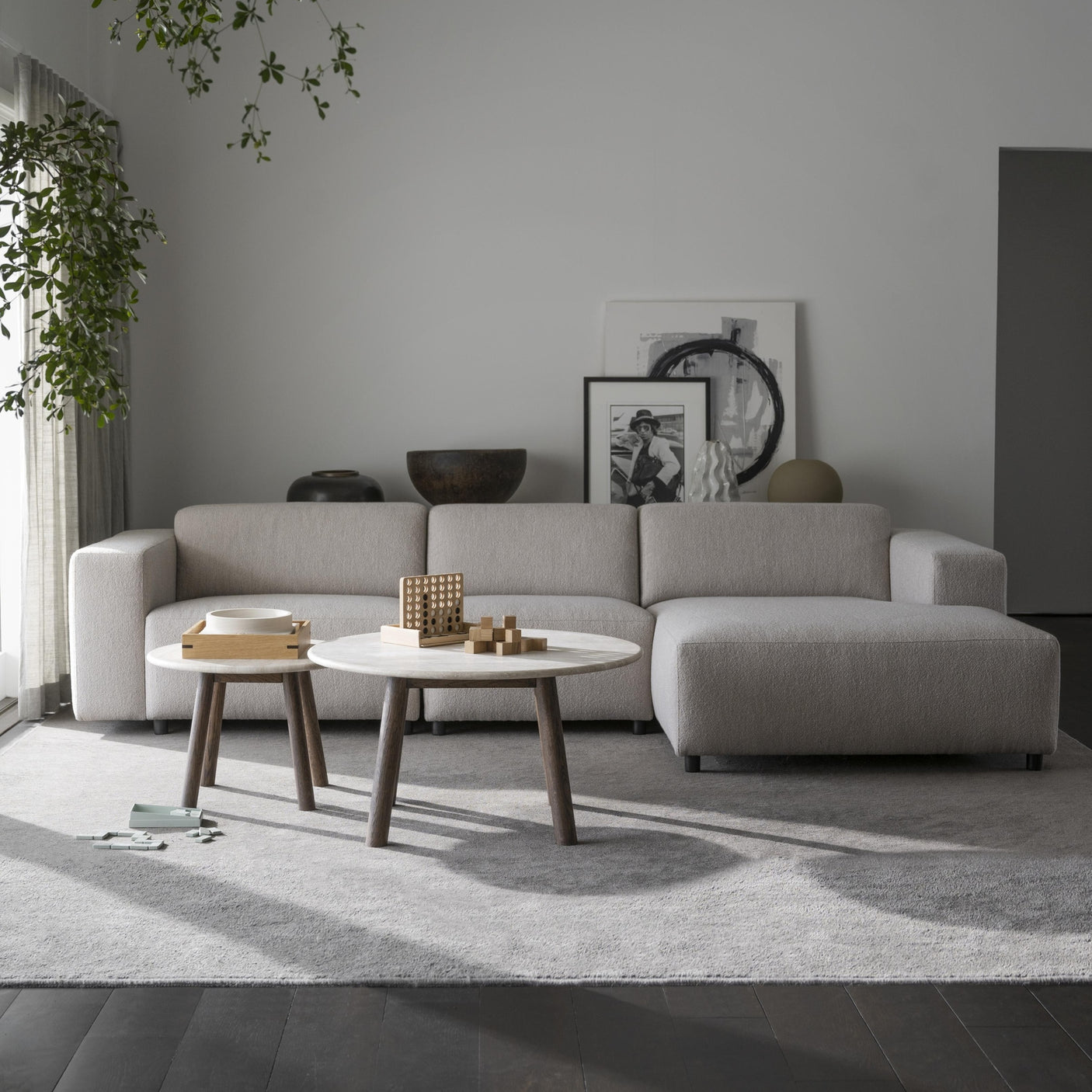 Willard sofa 4-seter sjeselong høyre Rowico Sofa