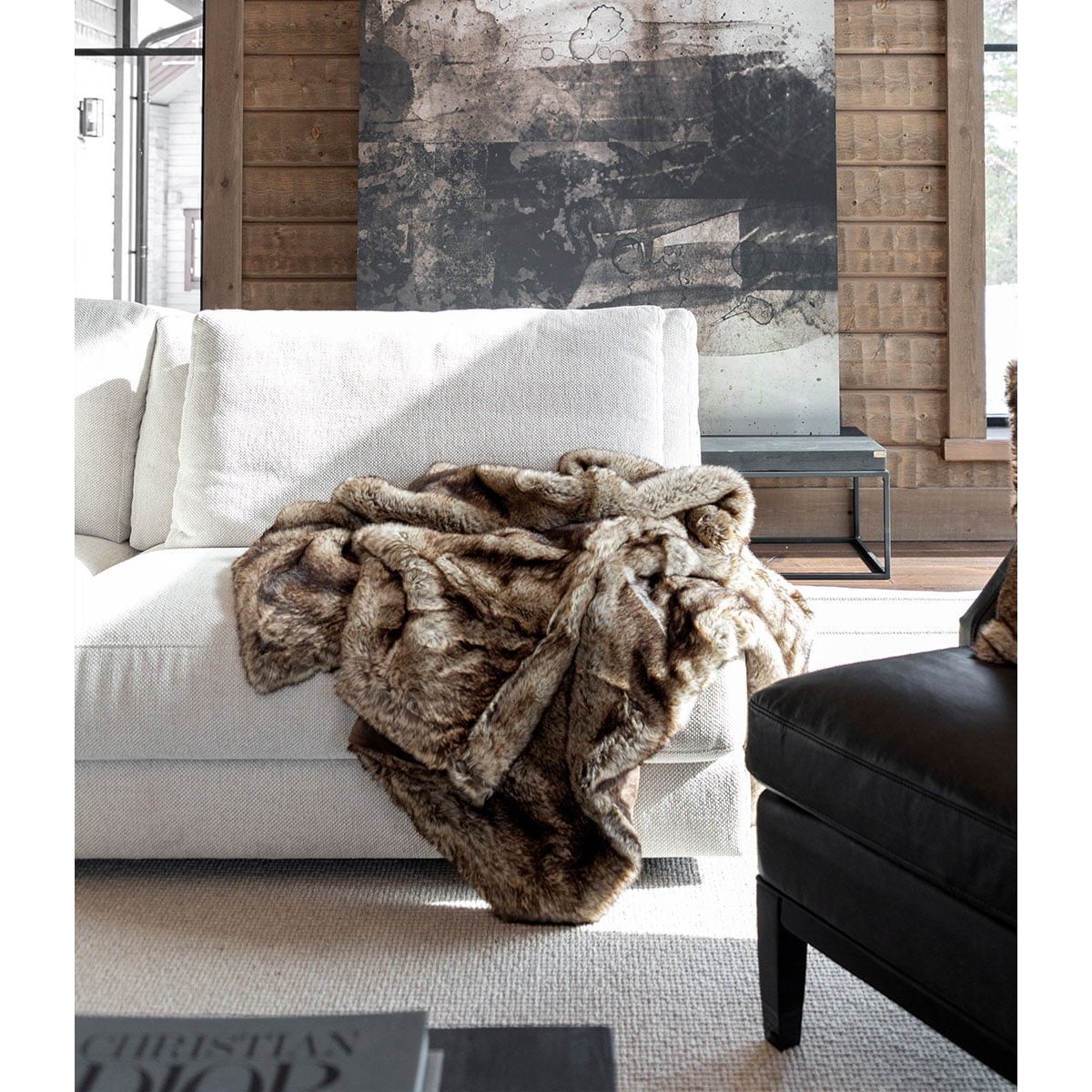 ALASKA WOLF Artwood Pledd