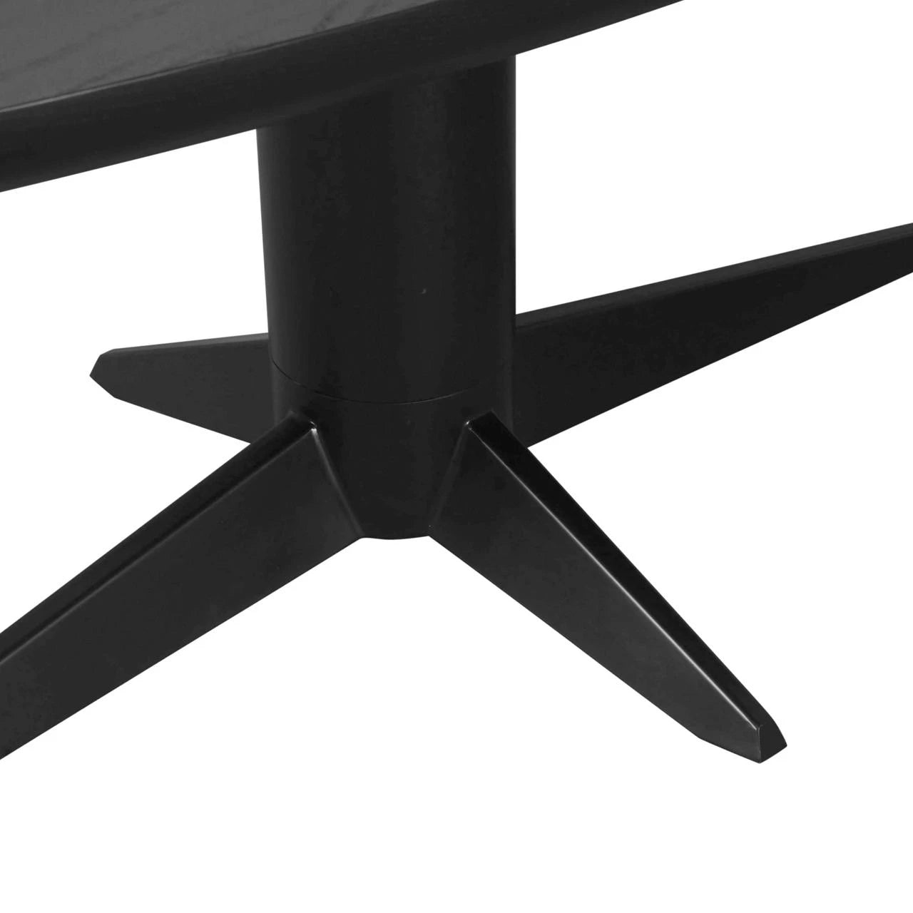 Spisebord Rayford svart ovalt 230 Richmond Interiors Spisebord