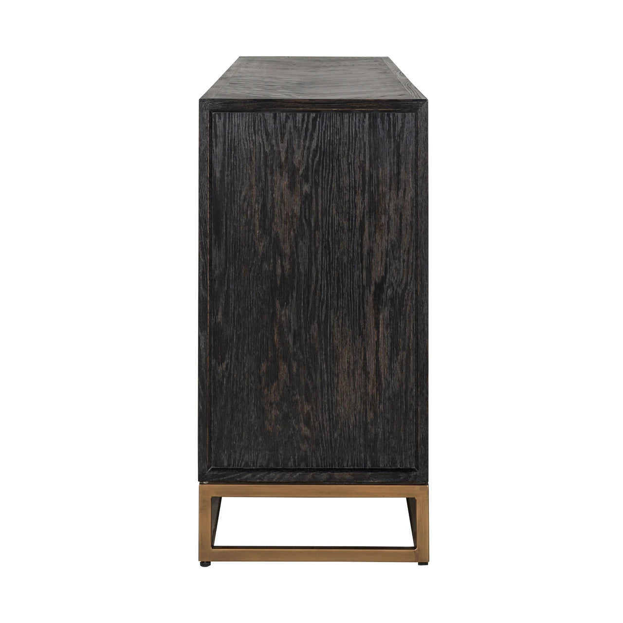 Sideboard Blackbone Brass svart rustikk Richmond Interiors Skjenk