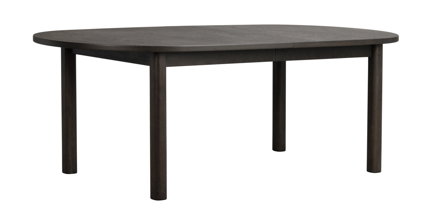Gifford spisebord oval 220 brunsvart eik Rowico Spisebord