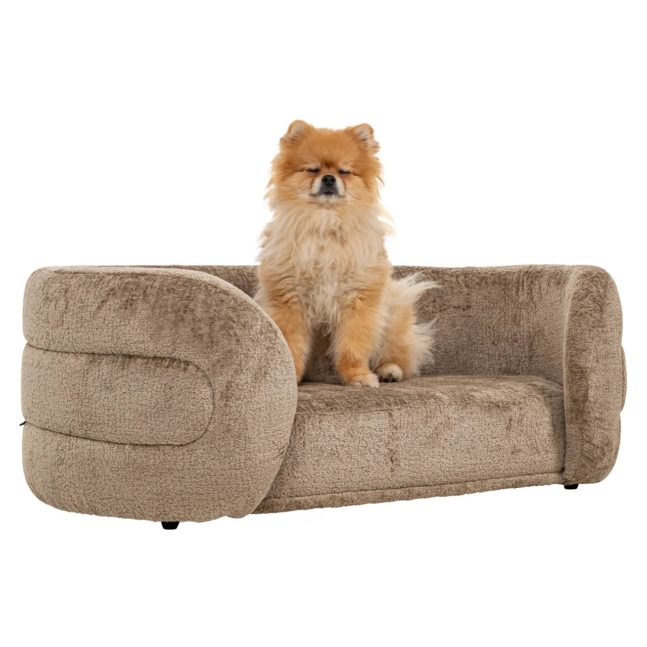 Kjæledyrseng Bingo taupe chenille Richmond Interiors Pledd