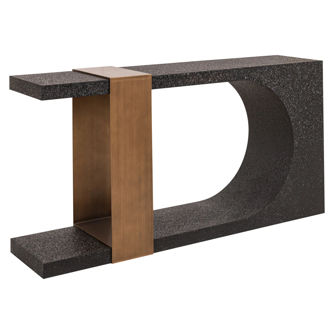 Konsoll Alexander Jones svart/gull Bazel Richmond Interiors Konsollbord