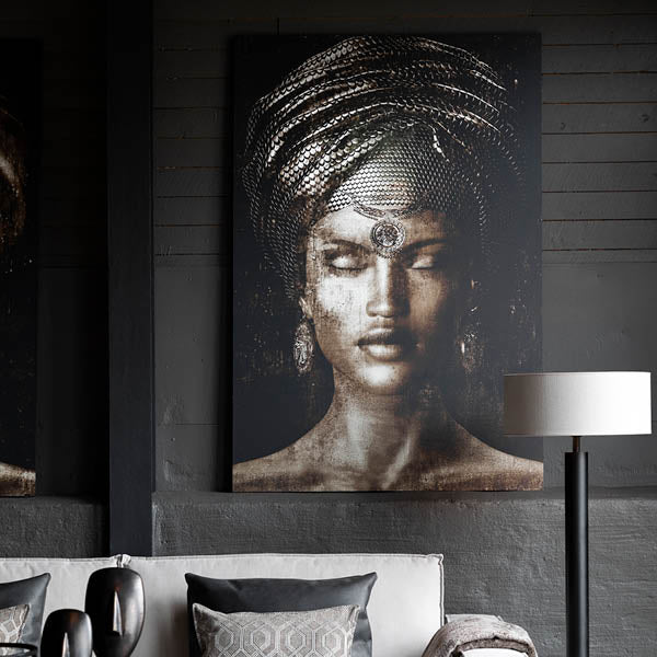 GLAMOUR GIRL SEPIA Artwood Bilde