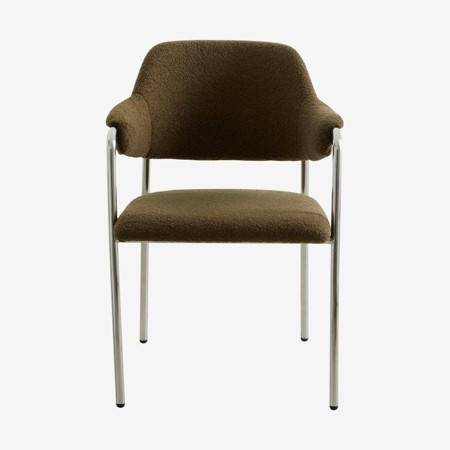 ALBERT stol - grønn Nordal CHAIRS+ARM