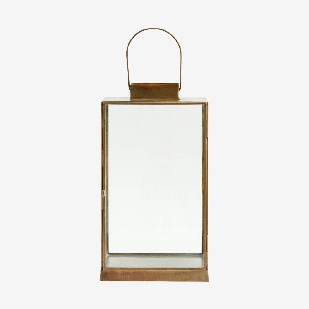 ANTIQUE lamper av jern - h35 cm - gull finish Nordal LANTERNER