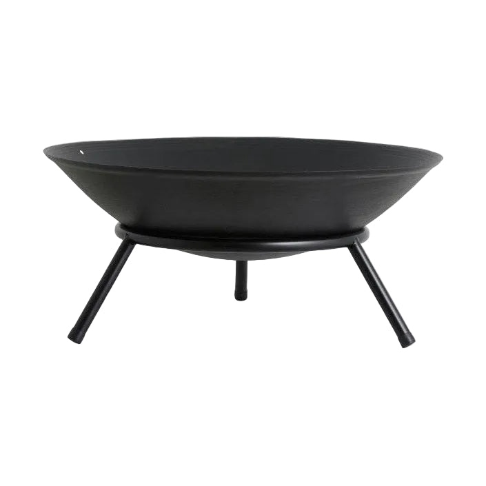 ASTER brannbane med stillas - ø61 cm - sort Nordal DECO ITEMS