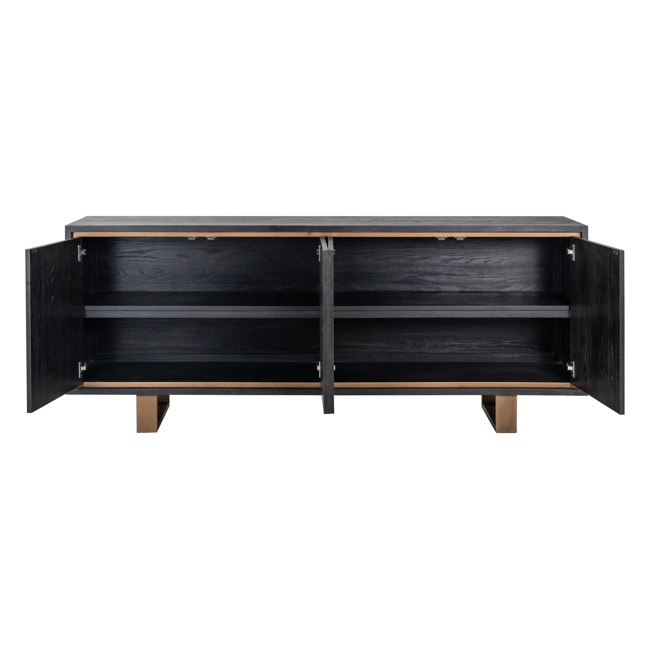 Sideboard Hunter svart rustikk Richmond Interiors Skjenk