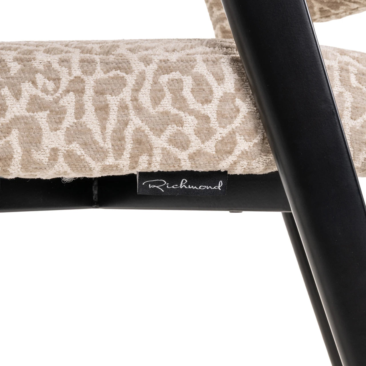 Spisestol Zeno beige leopard Richmond Interiors Spisestol