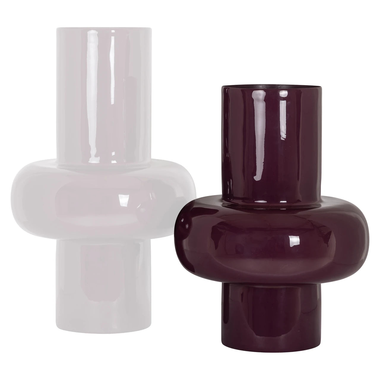 Vase Ashlyn burgunder liten Richmond Interiors Vase