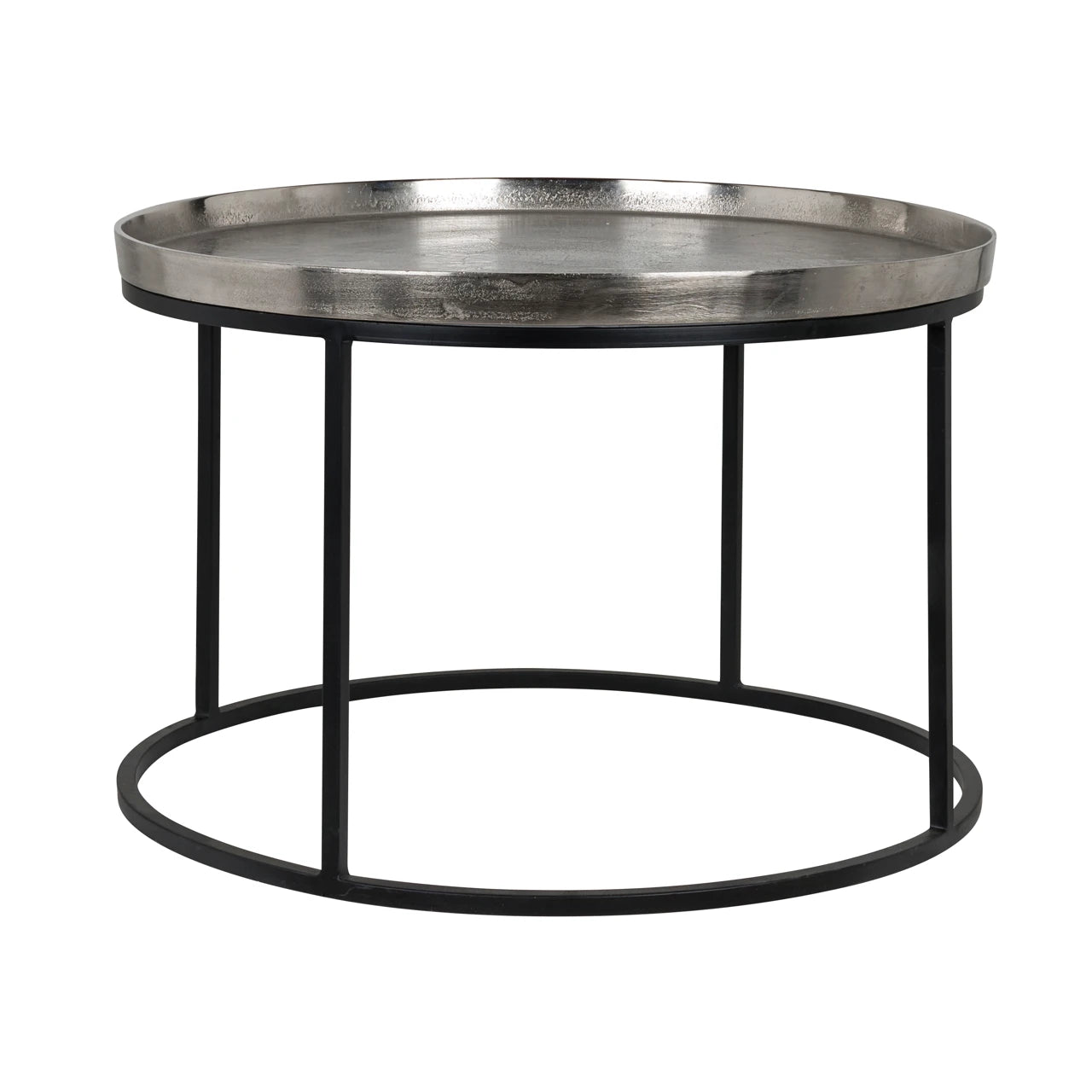 kaffebord Lyam sølv 70Ø Richmond Interiors Sofabord