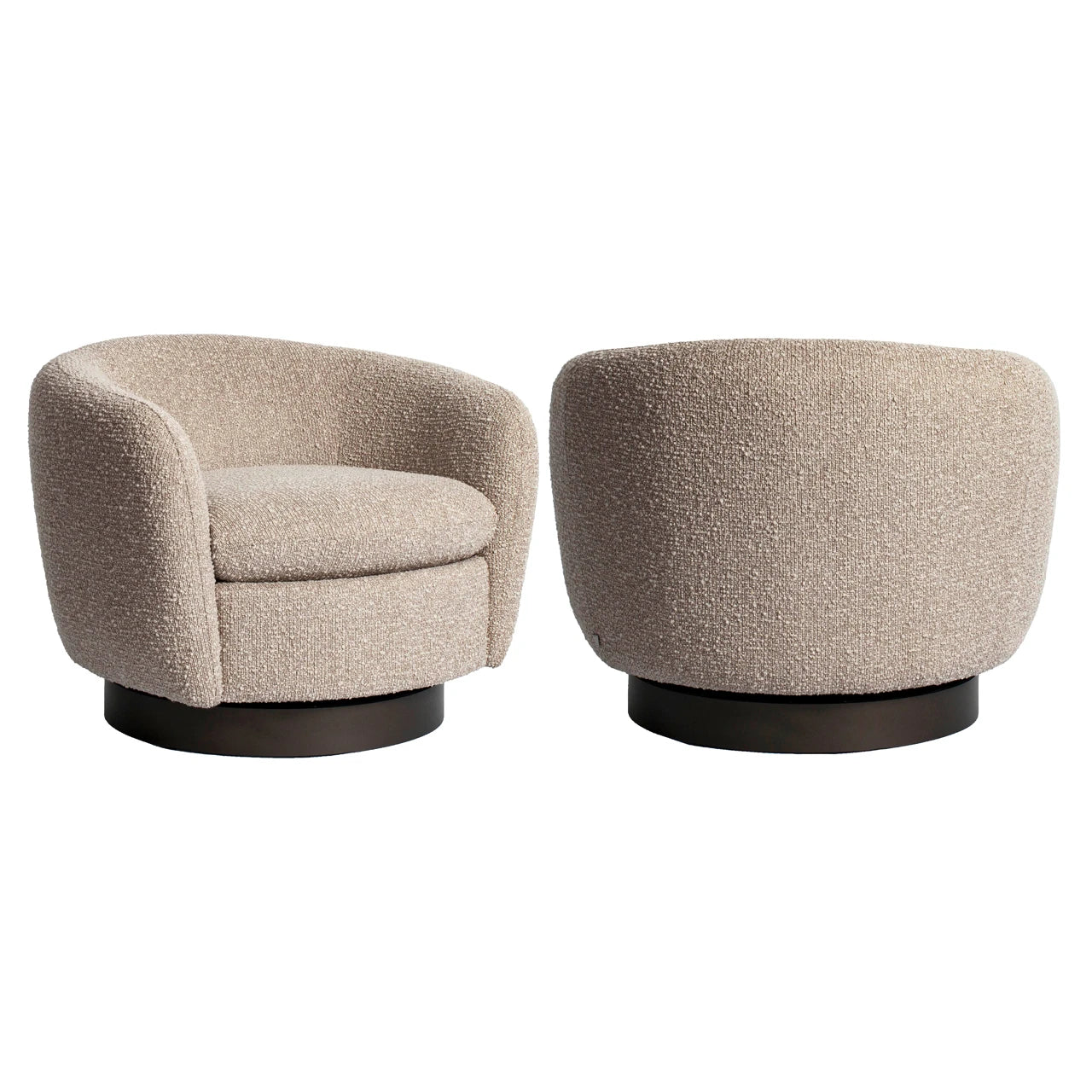 Lounge chair Colmar naturlig chunky Richmond Interiors Lenestol