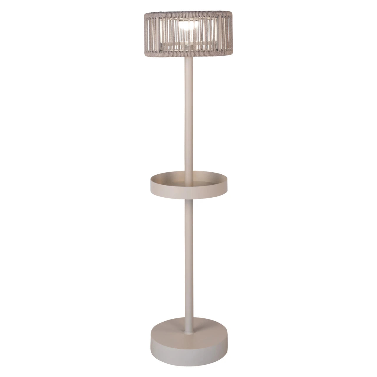 Utendørs gulvlampe Lunar lys beige Richmond Interiors Gulvlampe