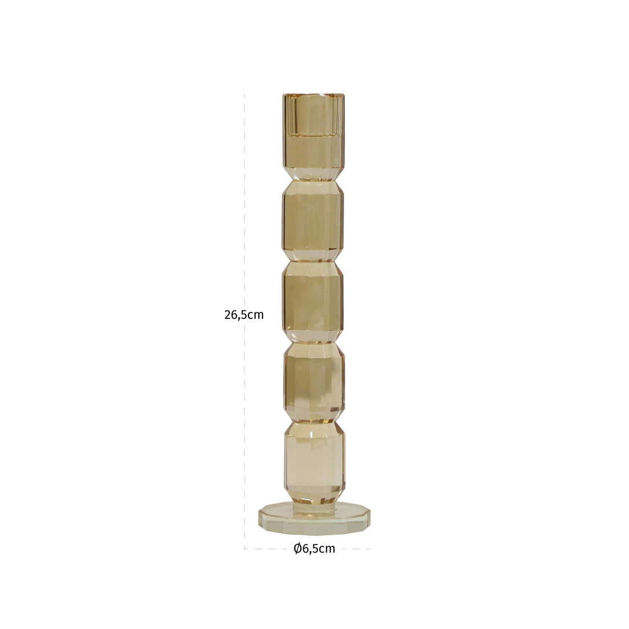 Lysestake Dita Champagne stor Richmond Interiors Lysestake