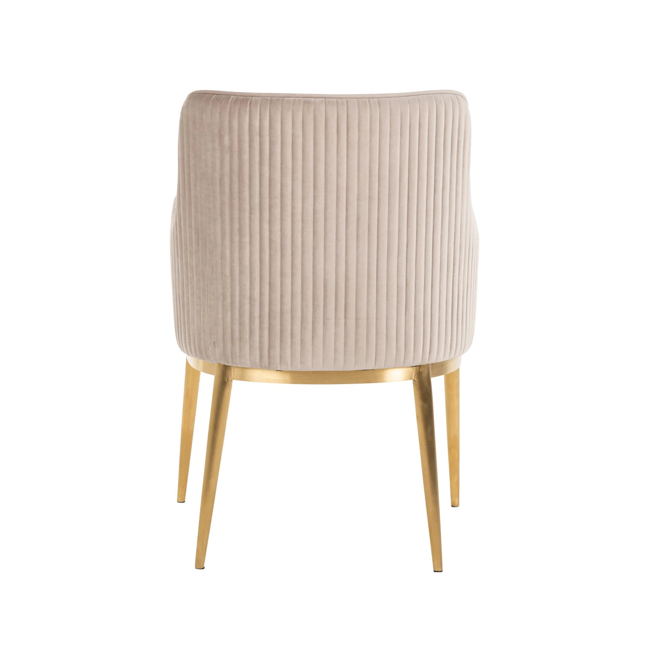 Spisestol Breeze khaki fløyel flammehemmende sett med 2 Richmond Interiors Spisestol