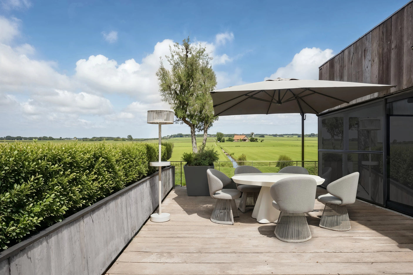 Ute spise stol Nuba greige alpine Richmond Interiors Spisestol