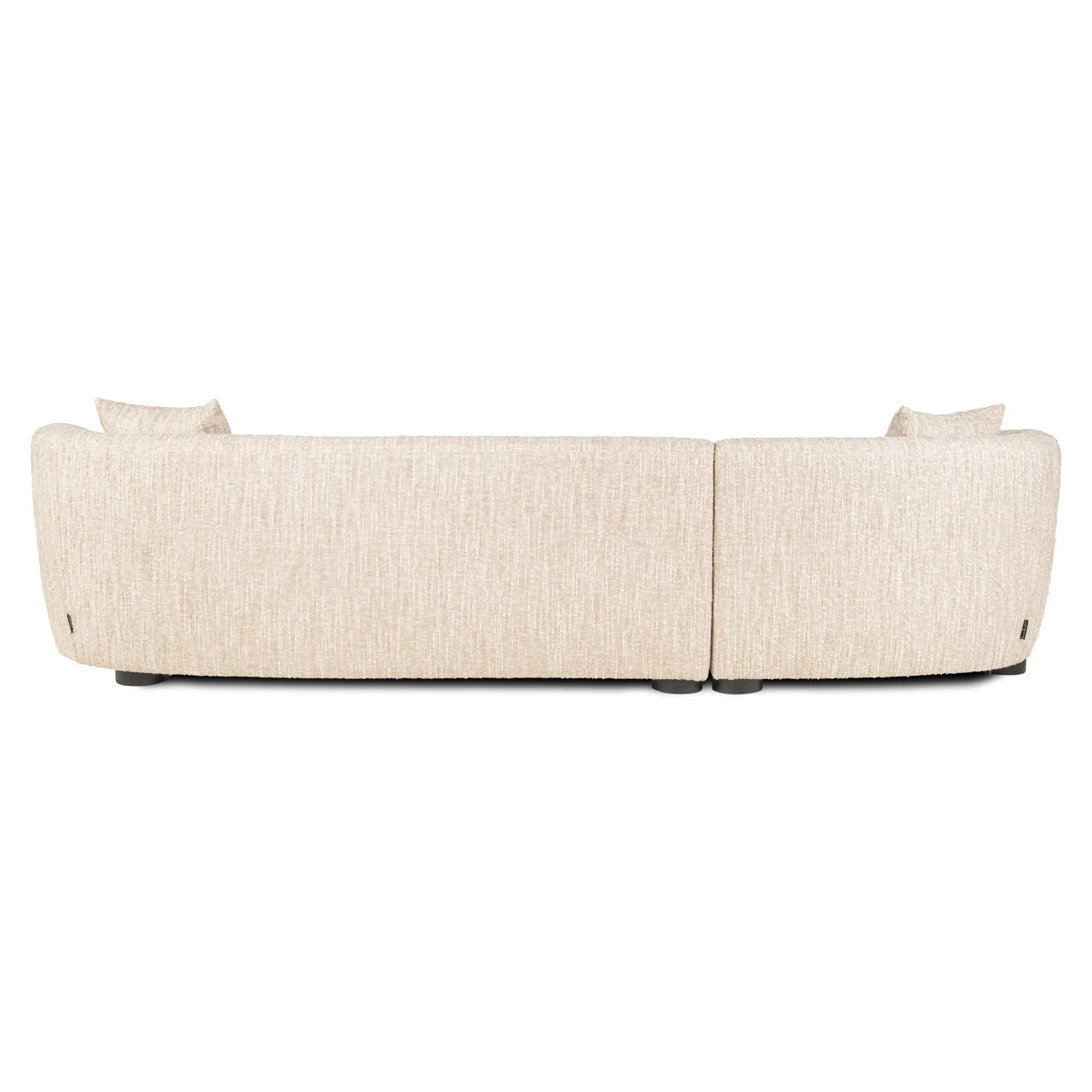 Sofa Pandora beige angora lounge left Richmond Interiors Sofa