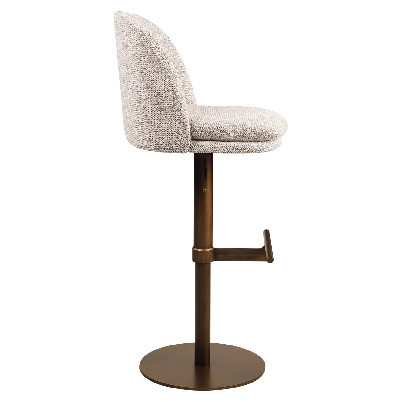 Barkrakk Vesper mocca fancy roterbar Richmond Interiors Barstol