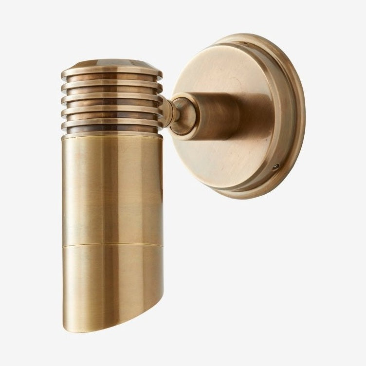 BRAGI vegglamper, utendørs - messing Nordal WALL LAMPS